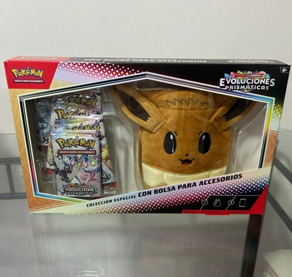 Prismatic evolutions Bolsa de accesorios Eevee - Español