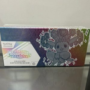 Prismatic evolutions colección superprémium de Escarlata y Púrpura – Español