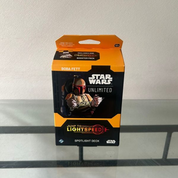 Mazo Boba Fett STAR WARS UNLIMITED – JUMP TO LIGHTSPEED – INGLÉS