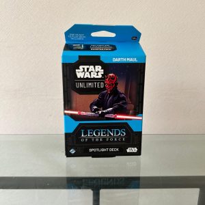 Mazo Darth Maul – STAR WARS UNLIMITED – LEGENDS OF THE FORCE INGLÉS