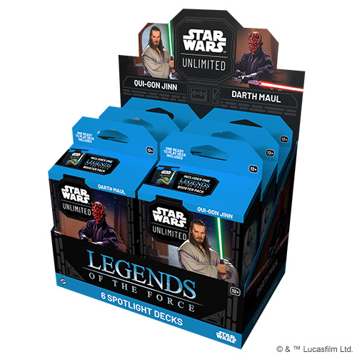 [PREVENTA] Mazo Darth Maul – STAR WARS UNLIMITED – LEGENDS OF THE FORCE INGLÉS