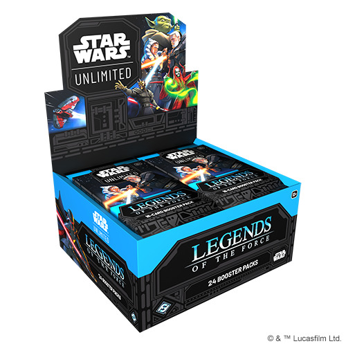 [PREVENTA] - STAR WARS UNLIMITED - LEGENDS OF THE FORCE BOOSTER DISPLAY INGLÉS