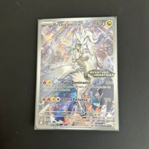 Reshiram de N Ilustracion rara estampado